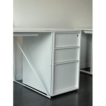 Caisson mobile en bois 3 tiroirs pour bureau TENDANCE 