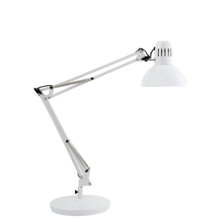 Lampe de bureau LED DANA2 Blanc ou argenté - Lampe de bureau BUT