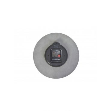 HORLOGUE MURALE BOIS DE NOYER COLORIS GRIS 