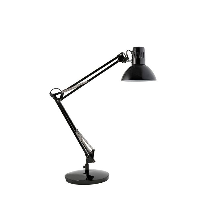 Isolé, lampe de bureau, lampe de bureau, lampadaire, lieu de